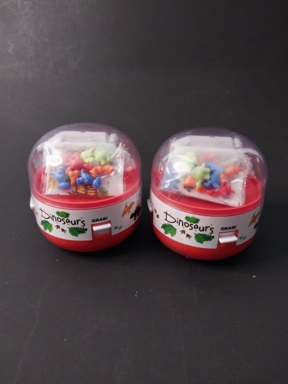 2 Mini Dinosaur Claw Game